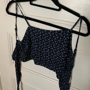 brandy melville wrap shirt